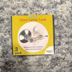 Wappa Baby Door Lever Lock 3-Pack